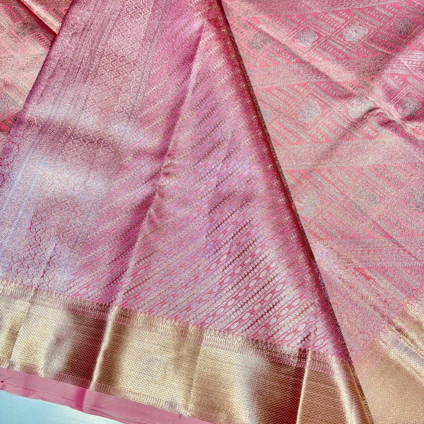 Kanchivaram Soft Tissue Silk Saree