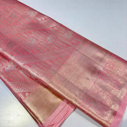 Kanchivaram Soft Tissue Silk Saree