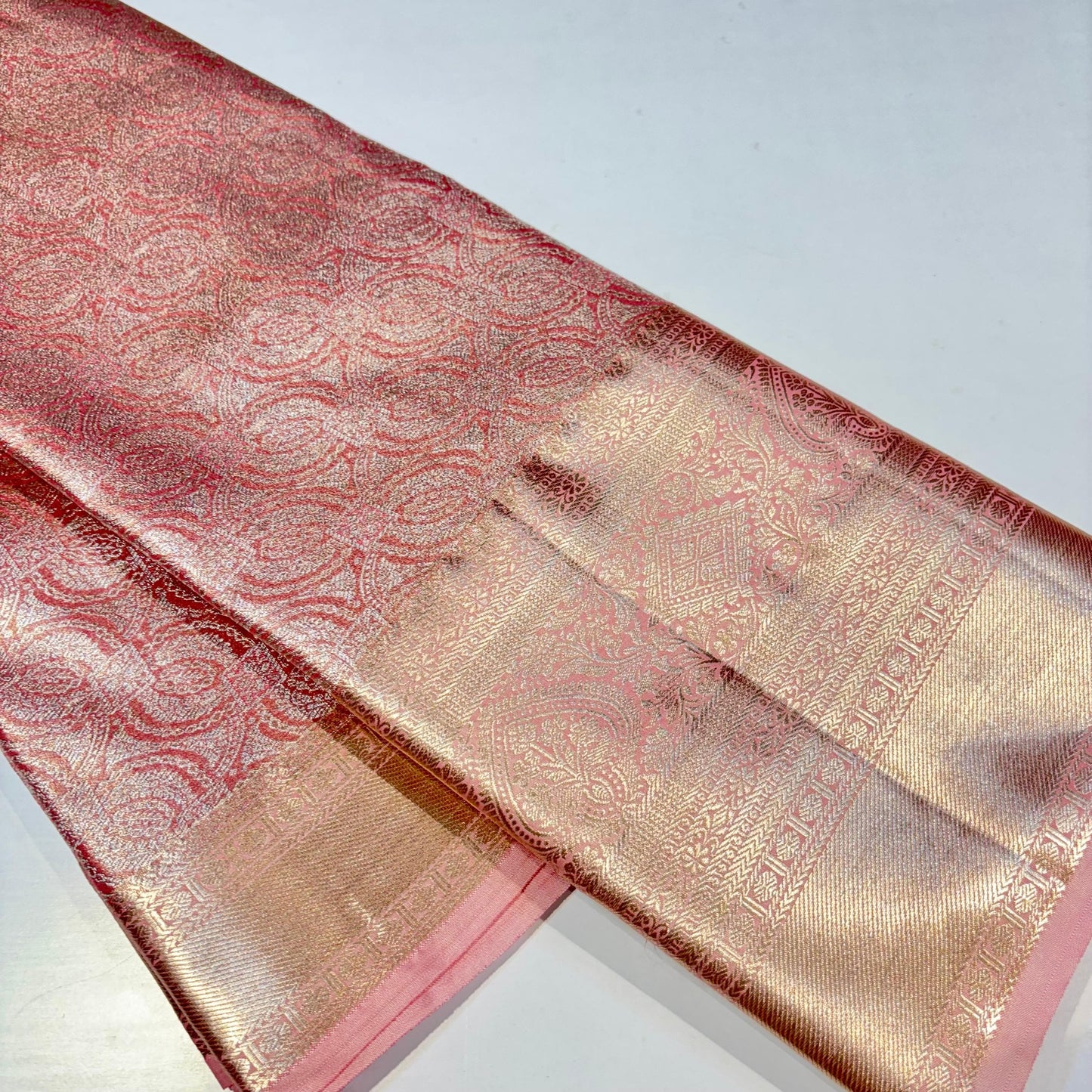 Kanchivaram Soft Tissue Silk Saree