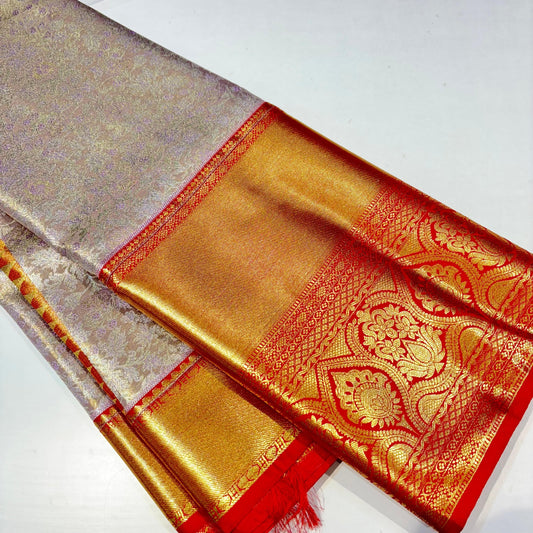 Kanchivaram Soft Tissue Silk Saree