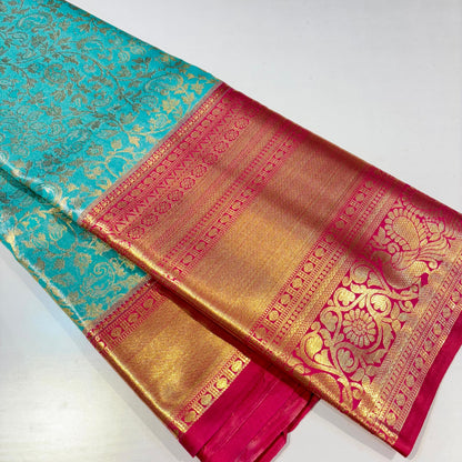 Kanchivaram Soft Tissue Silk Saree