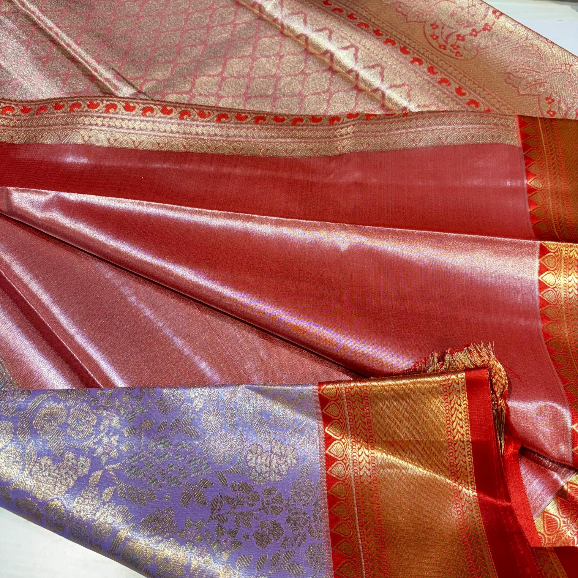 Kanchivaram Soft Tissue Silk Saree