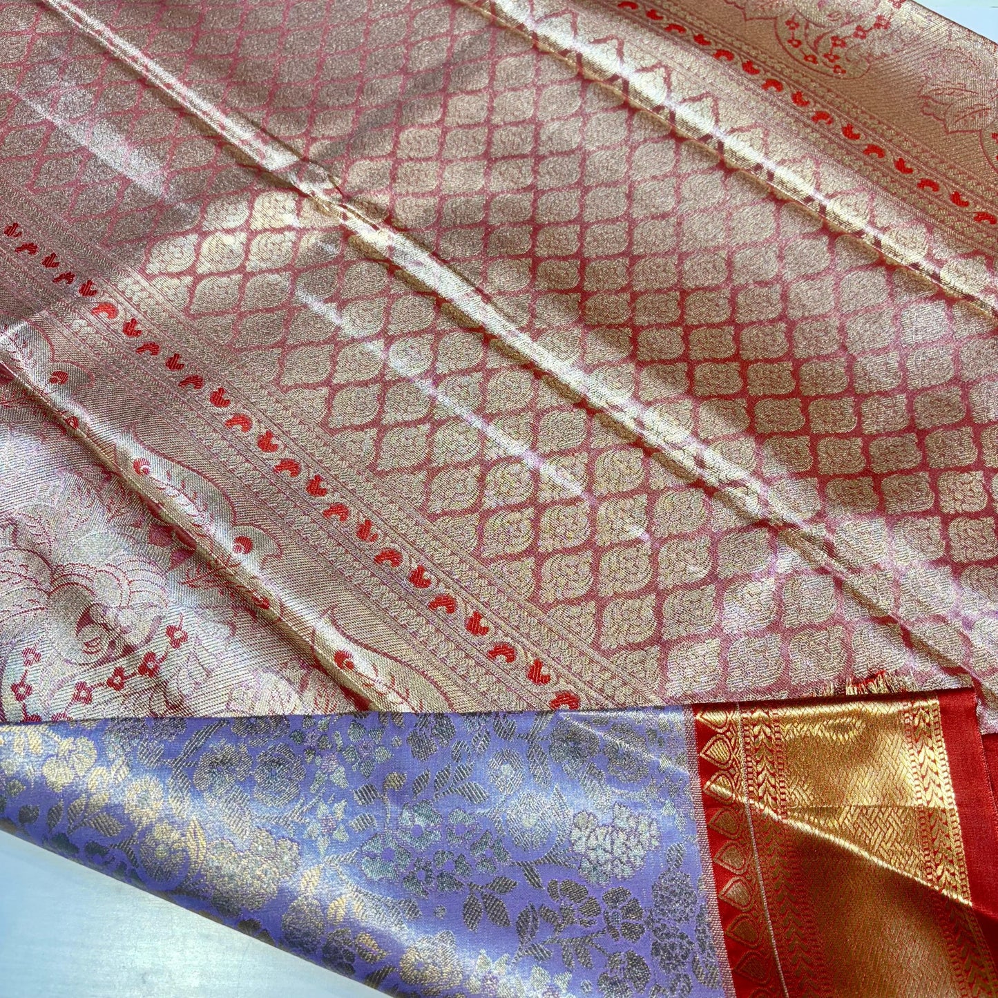 Kanchivaram Soft Tissue Silk Saree