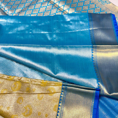 Kanchivaram Soft Tissue Silk Saree