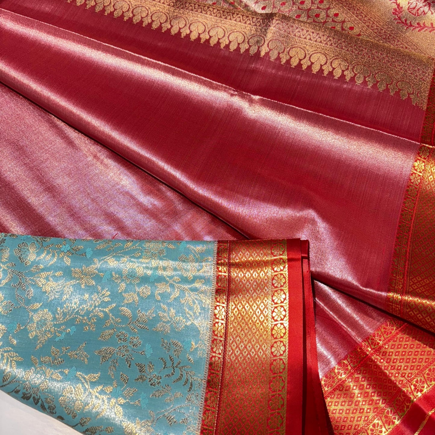 Kanchivaram Soft Tissue Silk Saree