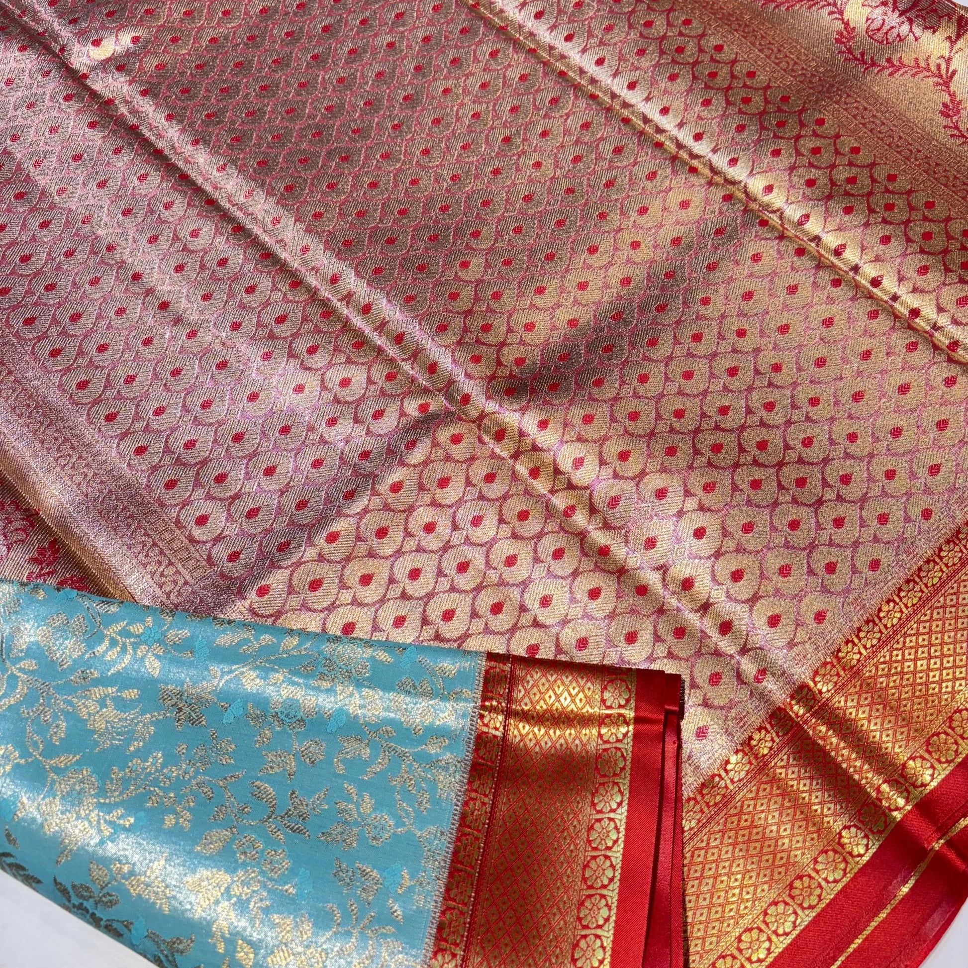 Kanchivaram Soft Tissue Silk Saree