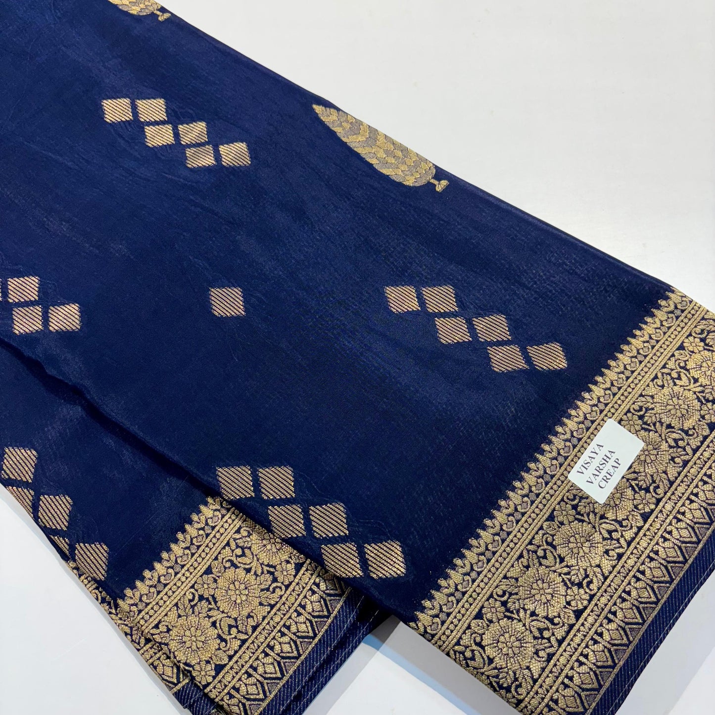 Banarasi Crepe Silk Saree