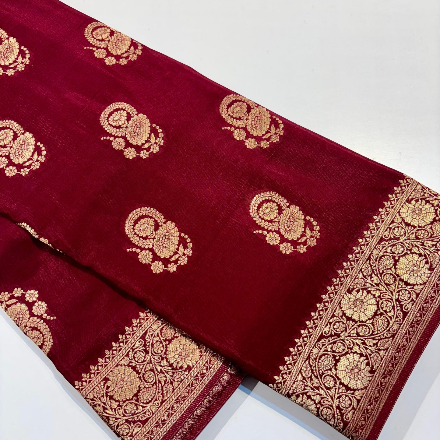 Banarasi Crepe Silk Saree