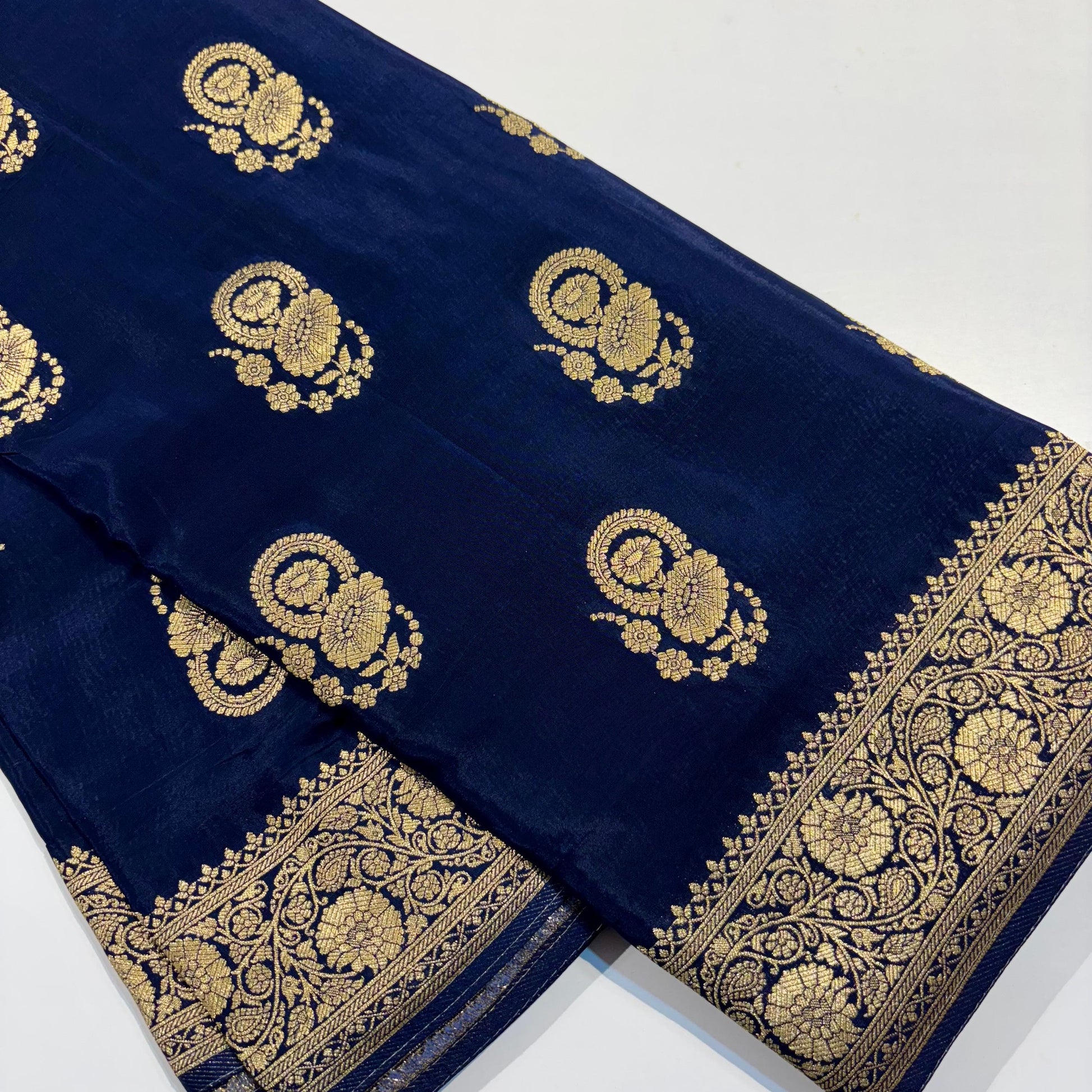 Banarasi Crepe Silk Saree