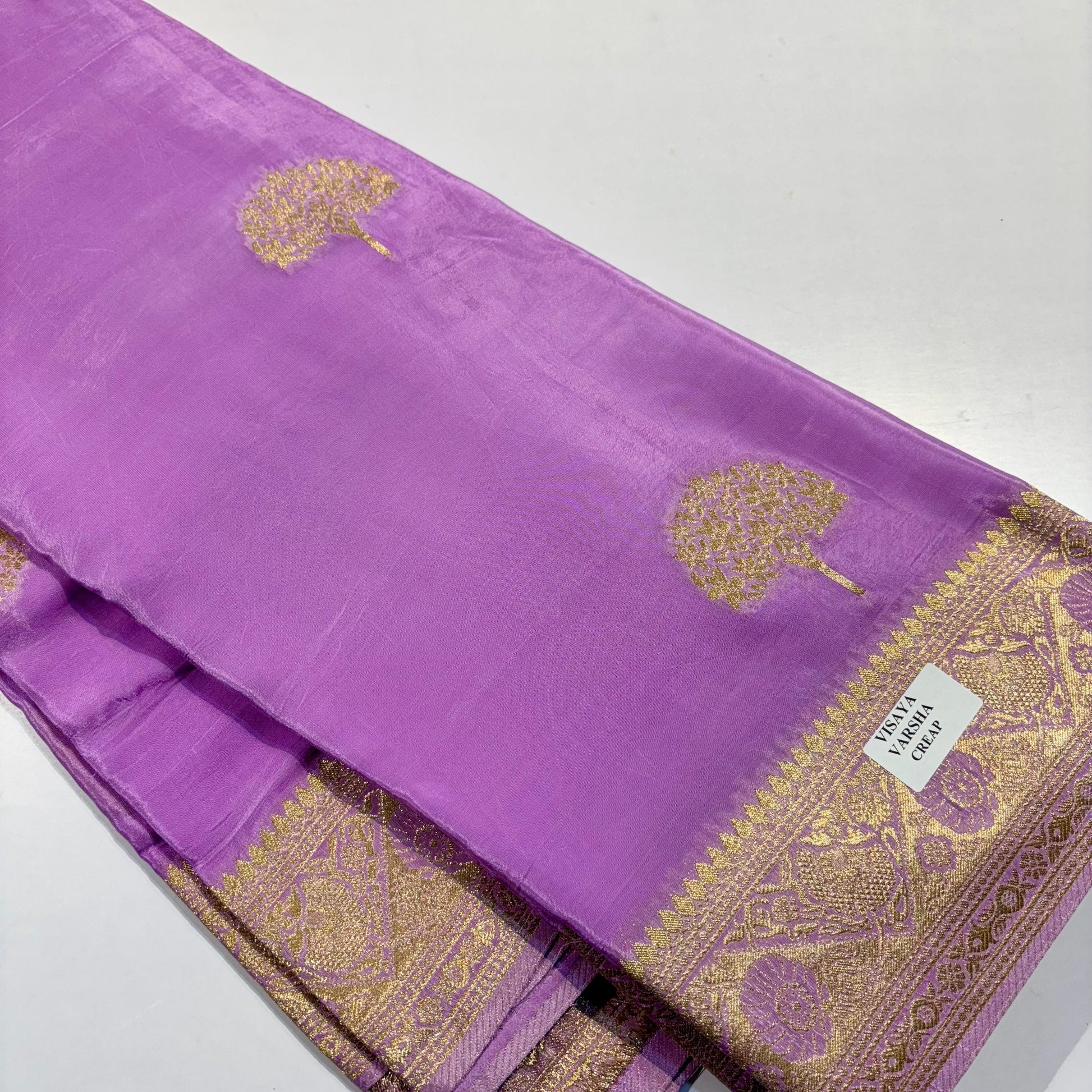 Banarasi Crepe Silk Saree