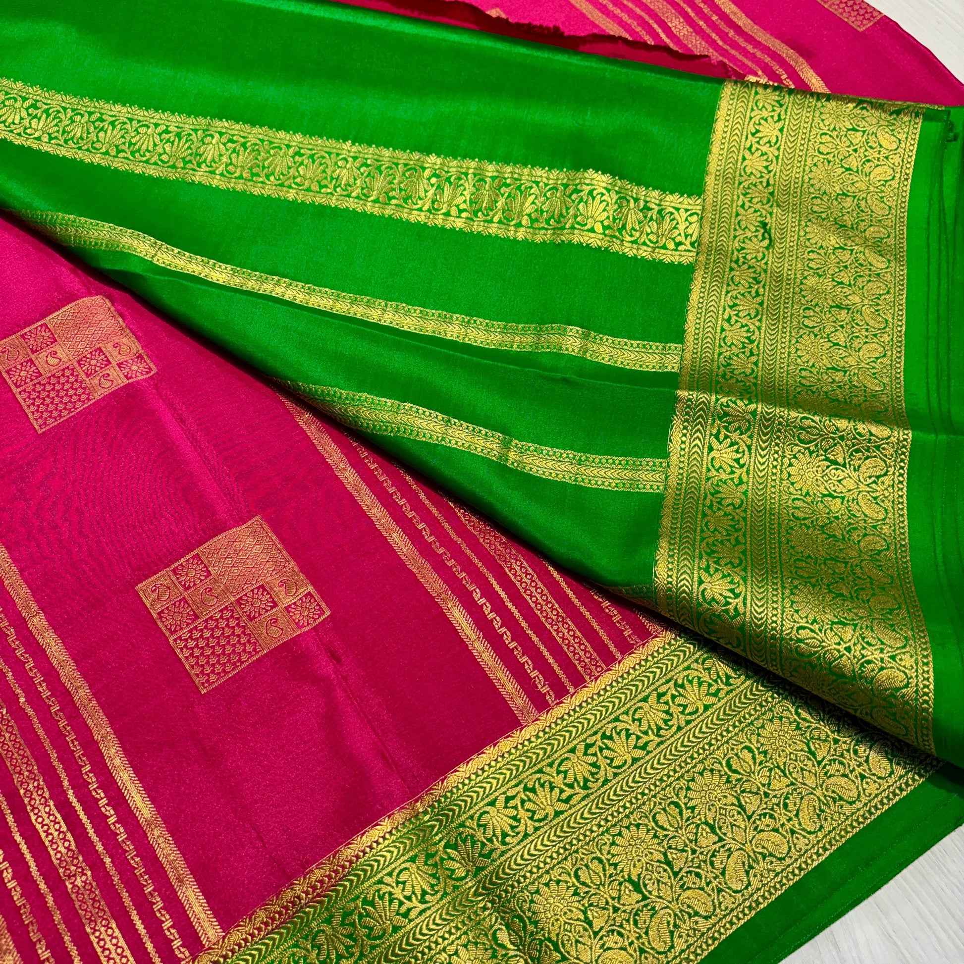 Pure Mysore Silk Saree