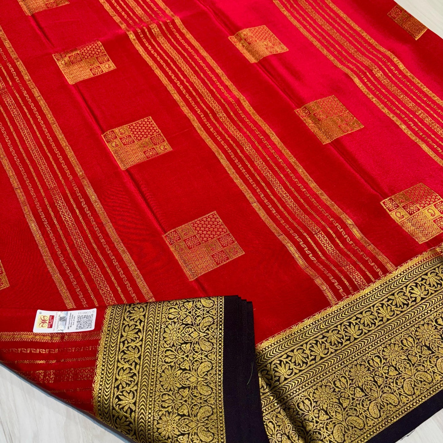 Pure Mysore Silk Saree