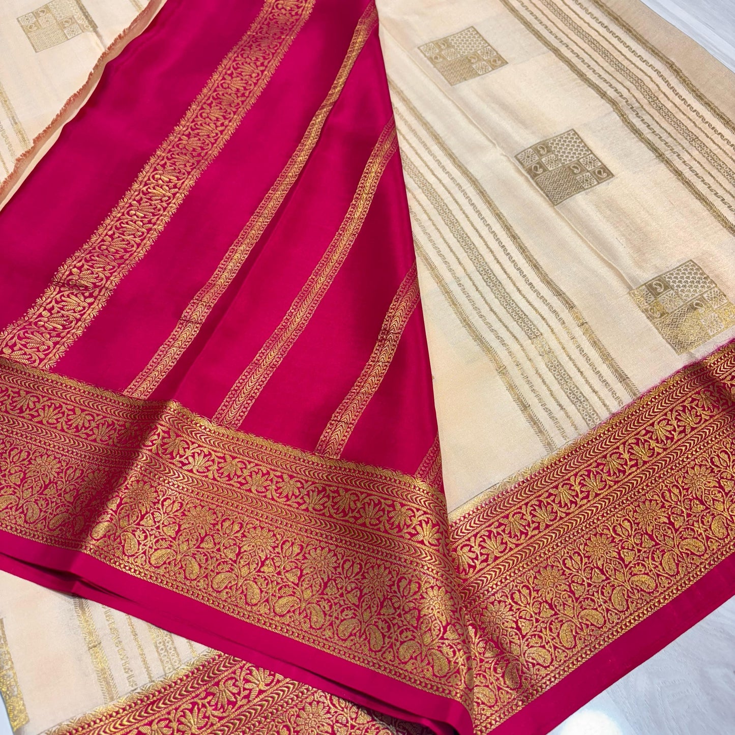 Pure Mysore Silk Saree