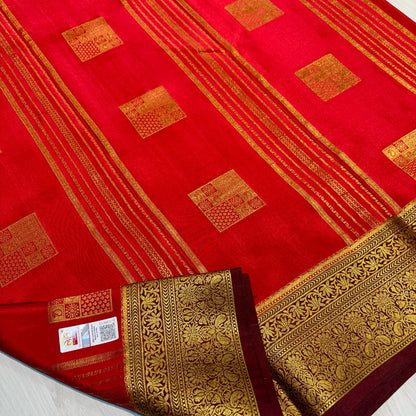 Pure Mysore Silk Saree