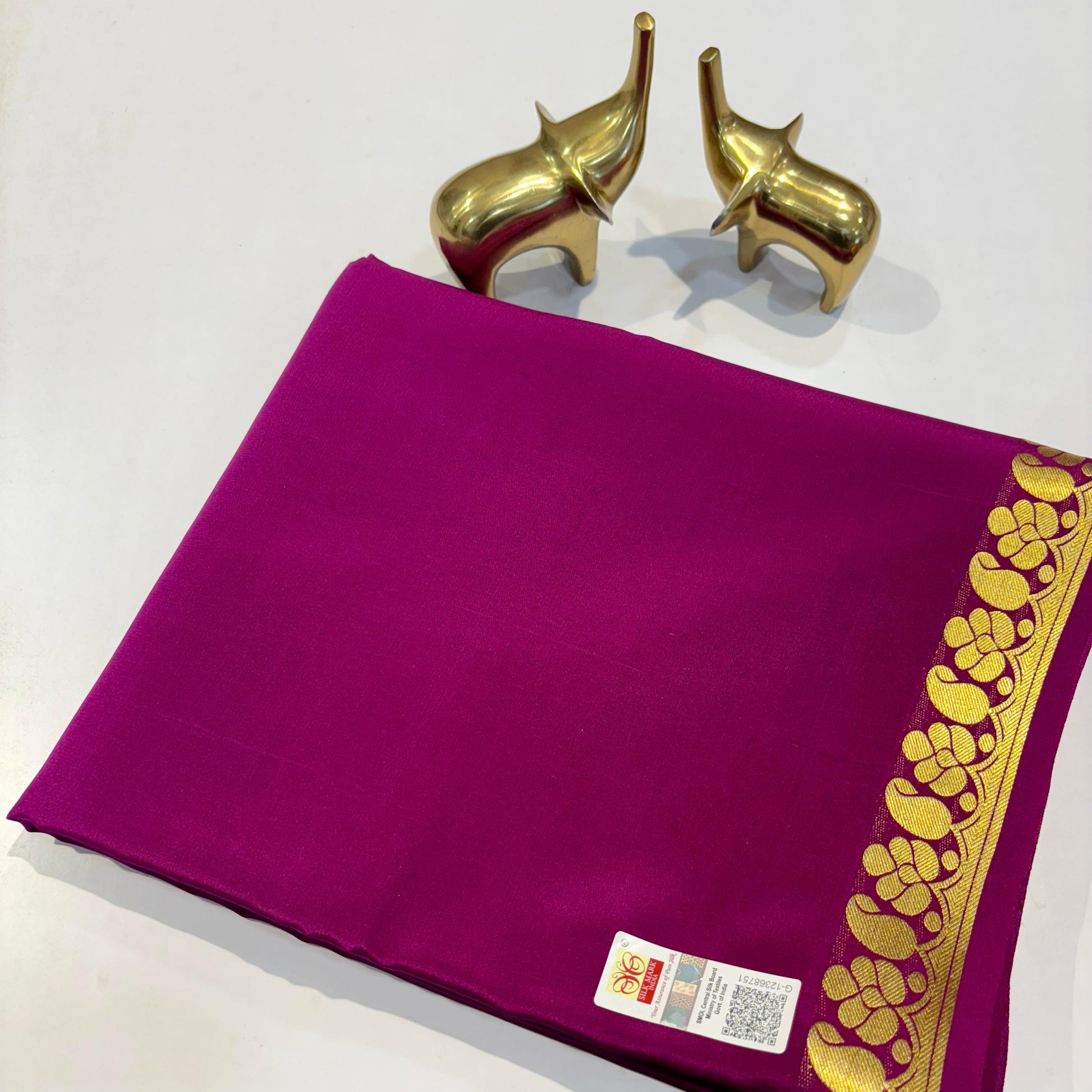 Pure Mysore Silk Saree