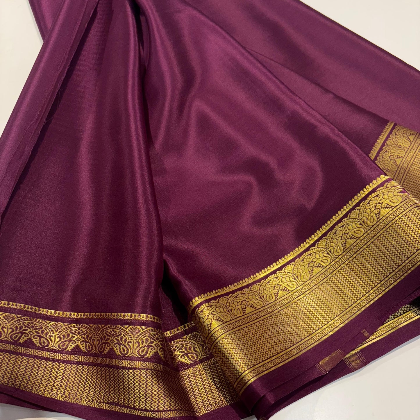 Pure Mysore Silk Saree