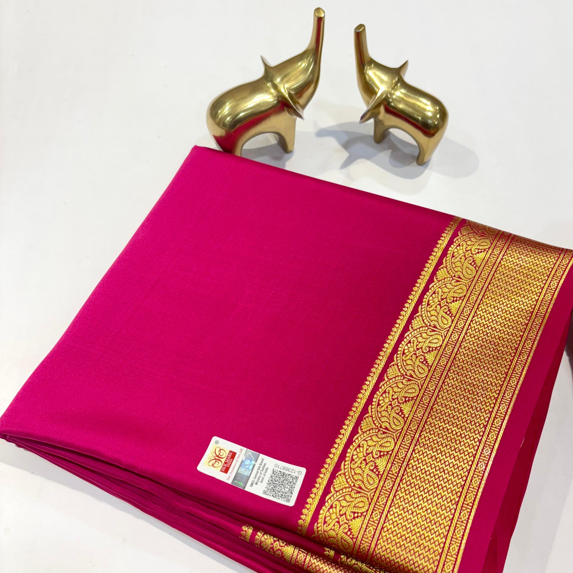 Pure Mysore Silk Saree