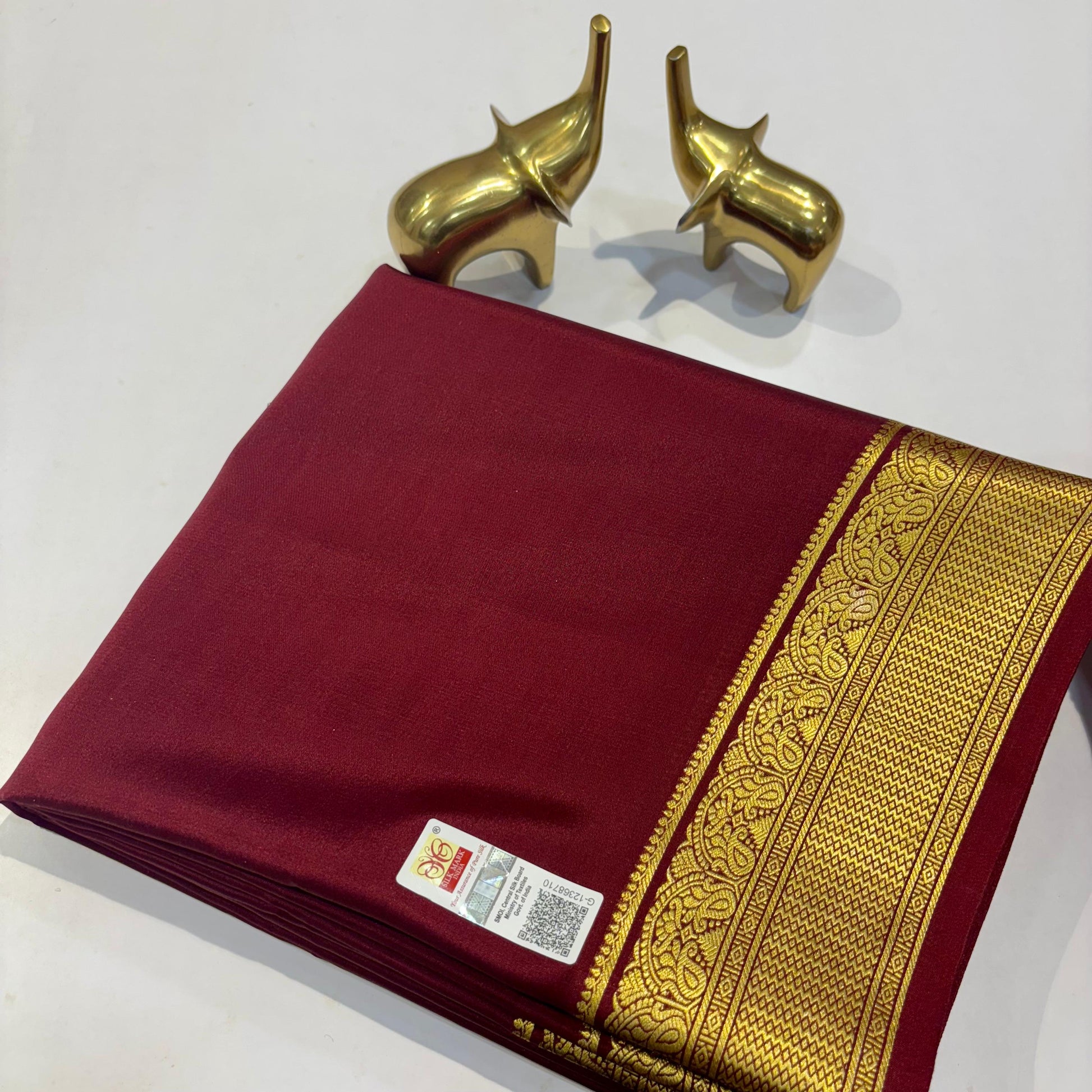 Pure Mysore Silk Saree