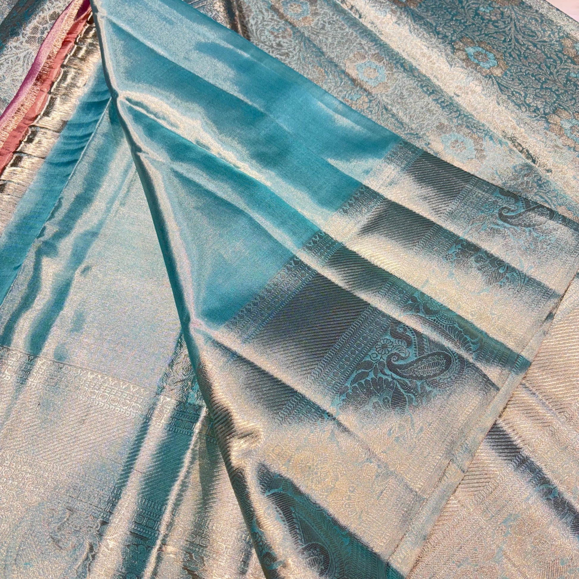 Pure Kanchivaram Tissue Silk Saree