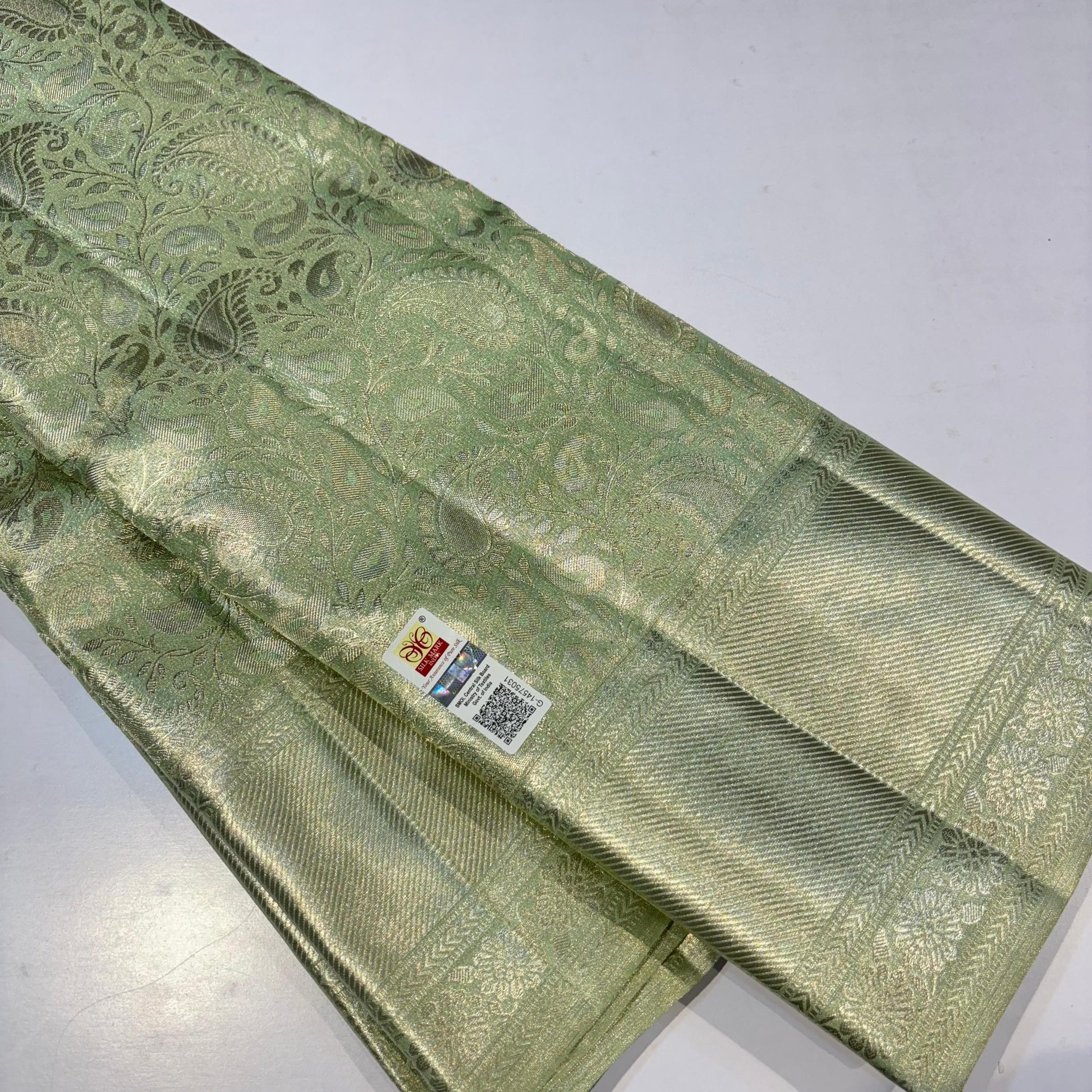 Pure Kanchivaram Tissue Silk Saree