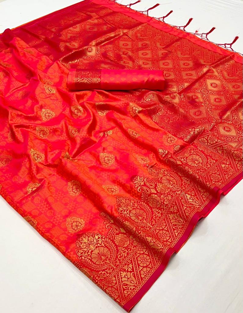 Pattu Soft Silk Jacquard Weaving Saree